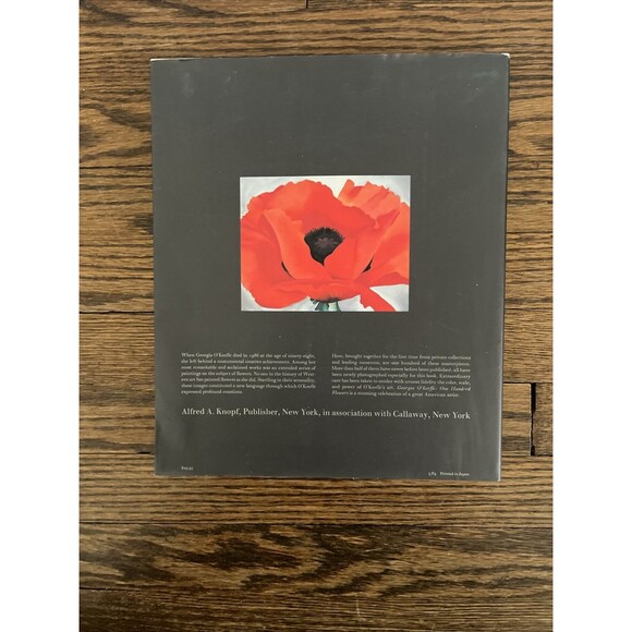 Georgia O'Keeffe One Hundred Flowers 1989 First Paperback Edition Art Book - Picture 5 of 5